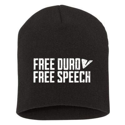 Free Pavel Durov Telegram Free Speech Short Acrylic Beanie