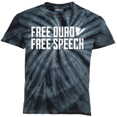 Free Pavel Durov Telegram Free Speech Kids Tie-Dye T-Shirt