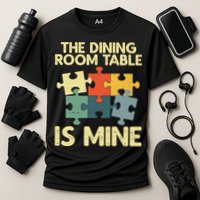 Funny Puzzle Design For Jigsaw Puzzle Lover Performance Shirt