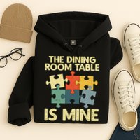 Funny Puzzle Design For Jigsaw Puzzle Lover Hoodie