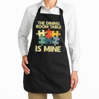Funny Puzzle Design For Jigsaw Puzzle Lover Apron
