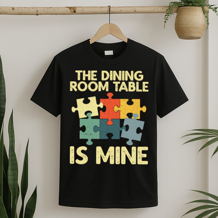 Funny Puzzle Design For Jigsaw Puzzle Lover T-Shirt
