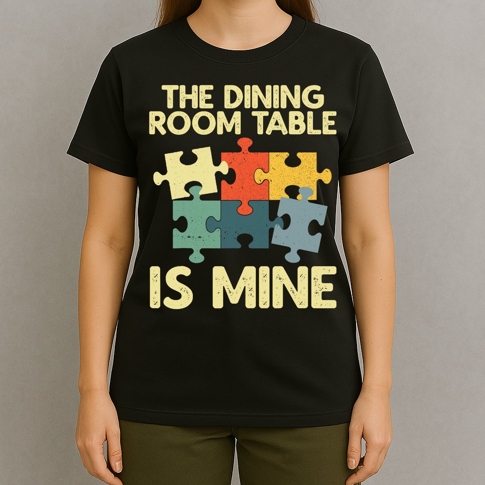 Funny Puzzle Design For Jigsaw Puzzle Lover T-Shirt