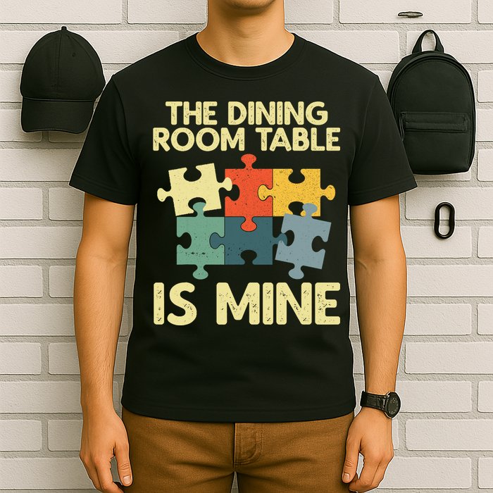 Funny Puzzle Design For Jigsaw Puzzle Lover T-Shirt