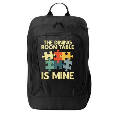 Funny Puzzle Design For Jigsaw Puzzle Lover City Backpack