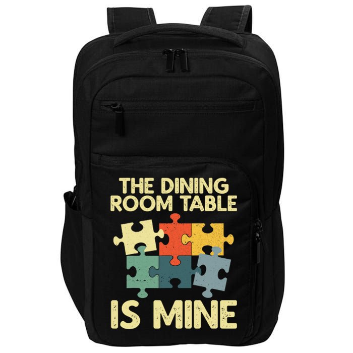 Funny Puzzle Design For Jigsaw Puzzle Lover Impact Tech Backpack