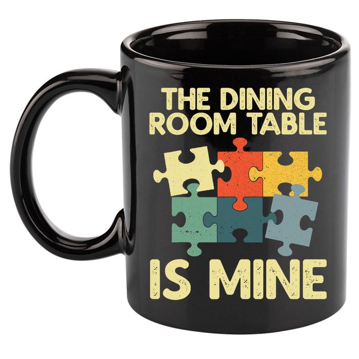 Funny Puzzle Design For Jigsaw Puzzle Lover 11oz C Handle Ceramic Mug