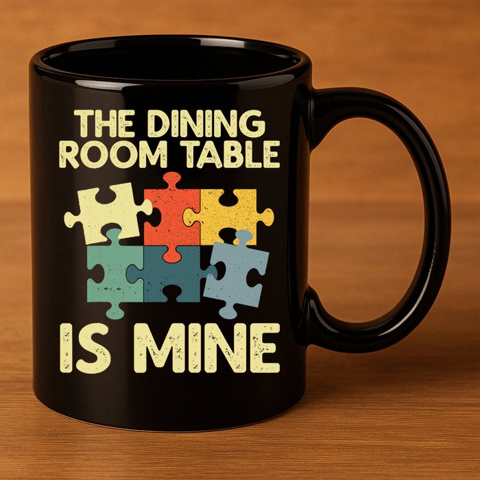 Funny Puzzle Design For Jigsaw Puzzle Lover 11oz C Handle Ceramic Mug