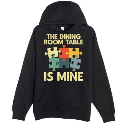 Funny Puzzle Design For Jigsaw Puzzle Lover Premium Pullover Hoodie