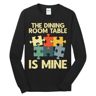 Funny Puzzle Design For Jigsaw Puzzle Lover Tall Long Sleeve T-Shirt