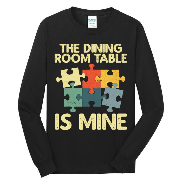Funny Puzzle Design For Jigsaw Puzzle Lover Tall Long Sleeve T-Shirt