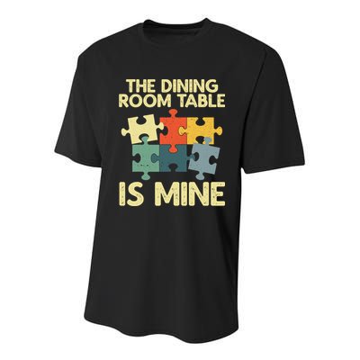 Funny Puzzle Design For Jigsaw Puzzle Lover Youth Performance Sprint T-Shirt