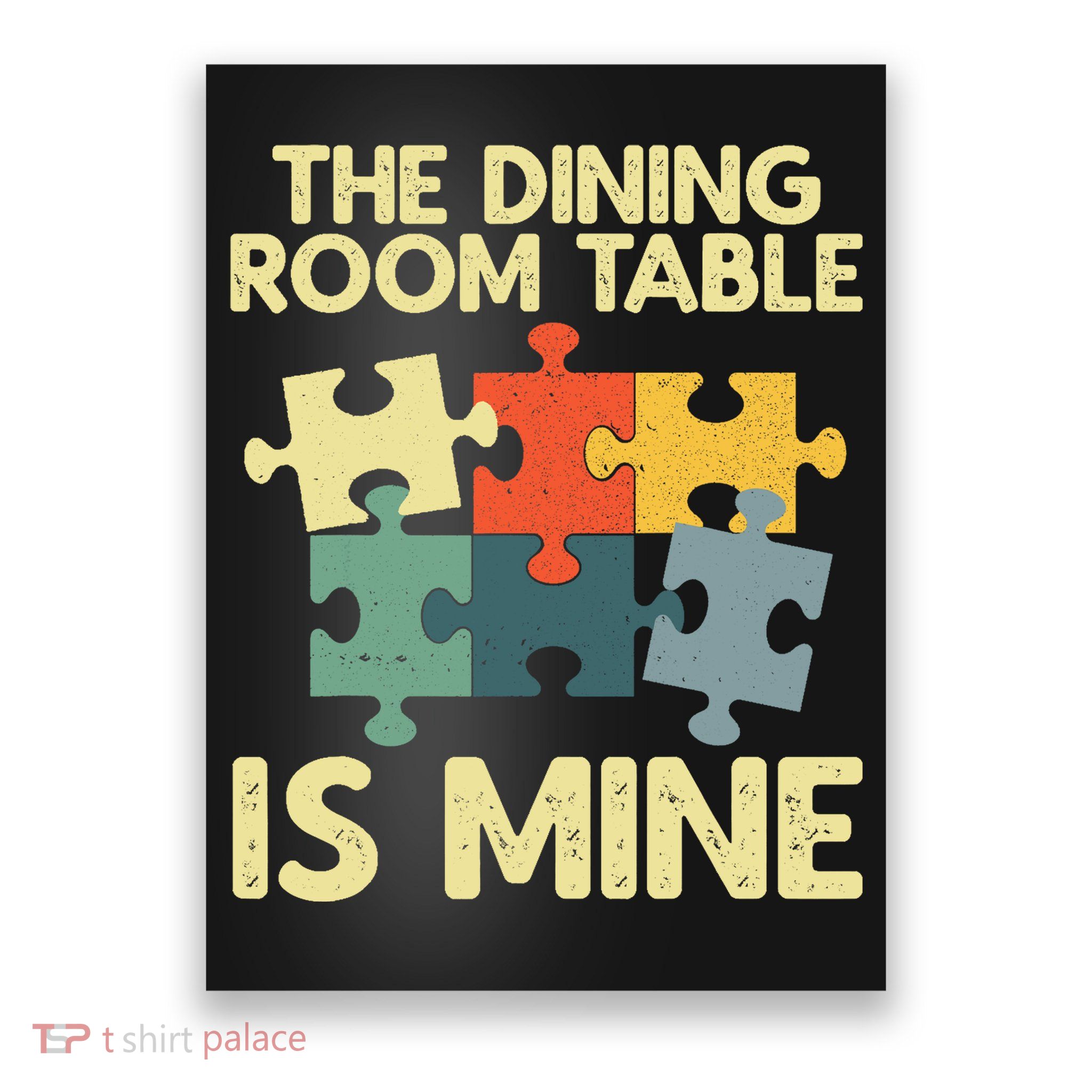 Funny Puzzle Design For Jigsaw Puzzle Lover Poster