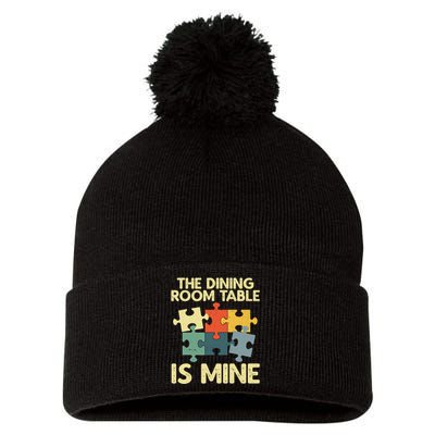 Funny Puzzle Design For Jigsaw Puzzle Lover Pom Pom 12in Knit Beanie