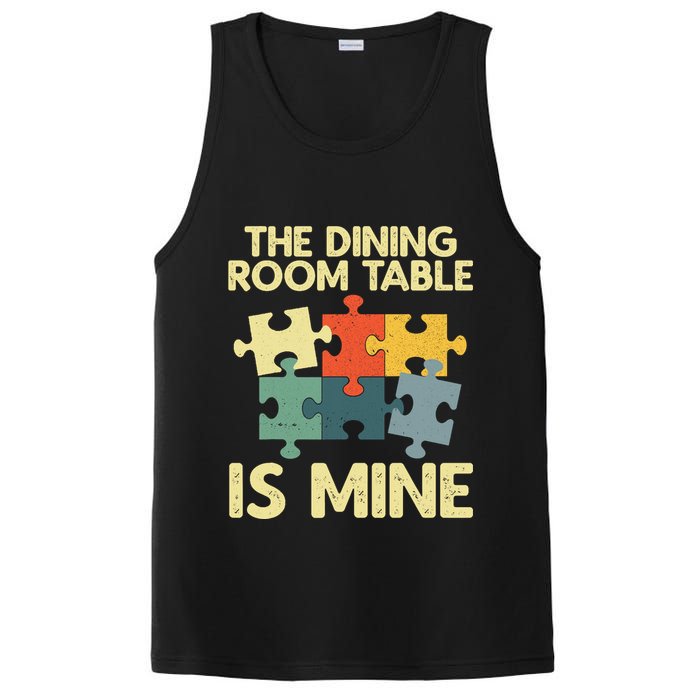 Funny Puzzle Design For Jigsaw Puzzle Lover PosiCharge Competitor Tank