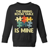Funny Puzzle Design For Jigsaw Puzzle Lover Toddler Sweatshirt