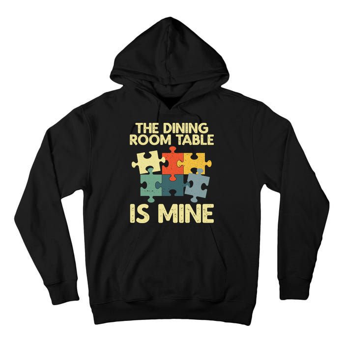 Funny Puzzle Design For Jigsaw Puzzle Lover Tall Hoodie