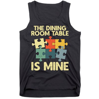 Funny Puzzle Design For Jigsaw Puzzle Lover Tank Top
