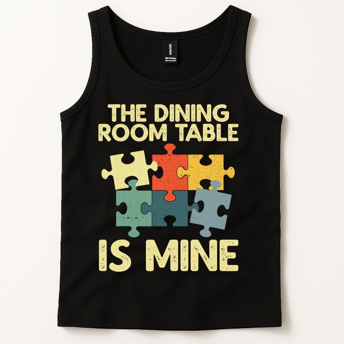 Funny Puzzle Design For Jigsaw Puzzle Lover Tank Top