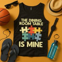 Funny Puzzle Design For Jigsaw Puzzle Lover Tank Top