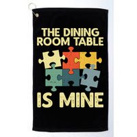 Funny Puzzle Design For Jigsaw Puzzle Lover Golf Towel