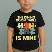 Funny Puzzle Design For Jigsaw Puzzle Lover Toddler T-Shirt