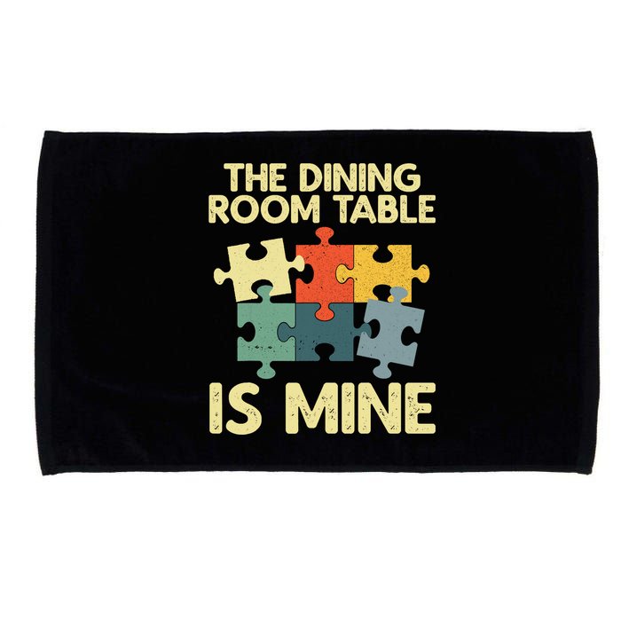 Funny Puzzle Design For Jigsaw Puzzle Lover Microfiber Hand Towel