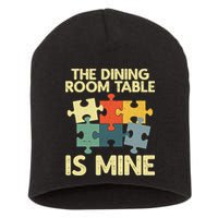 Funny Puzzle Design For Jigsaw Puzzle Lover Short Acrylic Beanie