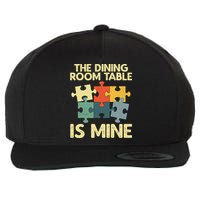 Funny Puzzle Design For Jigsaw Puzzle Lover Wool Snapback Cap