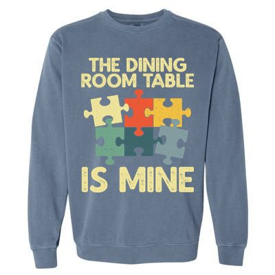 Funny Puzzle Design For Jigsaw Puzzle Lover Garment-Dyed Sweatshirt