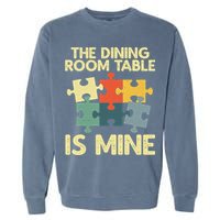 Funny Puzzle Design For Jigsaw Puzzle Lover Garment-Dyed Sweatshirt