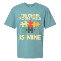 Funny Puzzle Design For Jigsaw Puzzle Lover Sueded Cloud Jersey T-Shirt