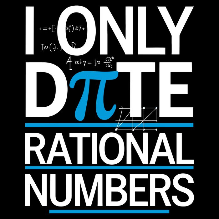 Funny Pi Day Math Pun I Only Date Rational Numbers Daily Commute Backpack