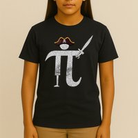 Funny Pi Day Pi Rate | Science & Math Teacher Happy Pi Day T-Shirt