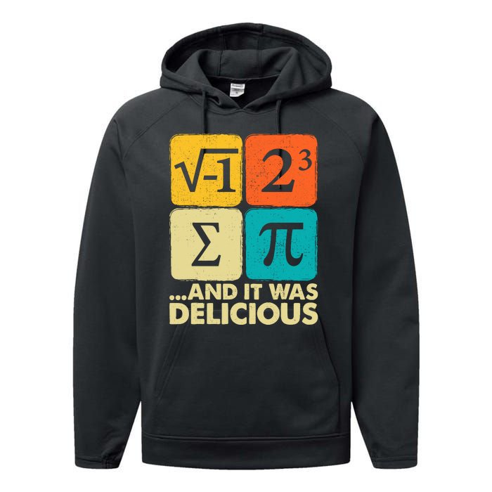 Funny Pi Day Math Pun Performance Fleece Hoodie