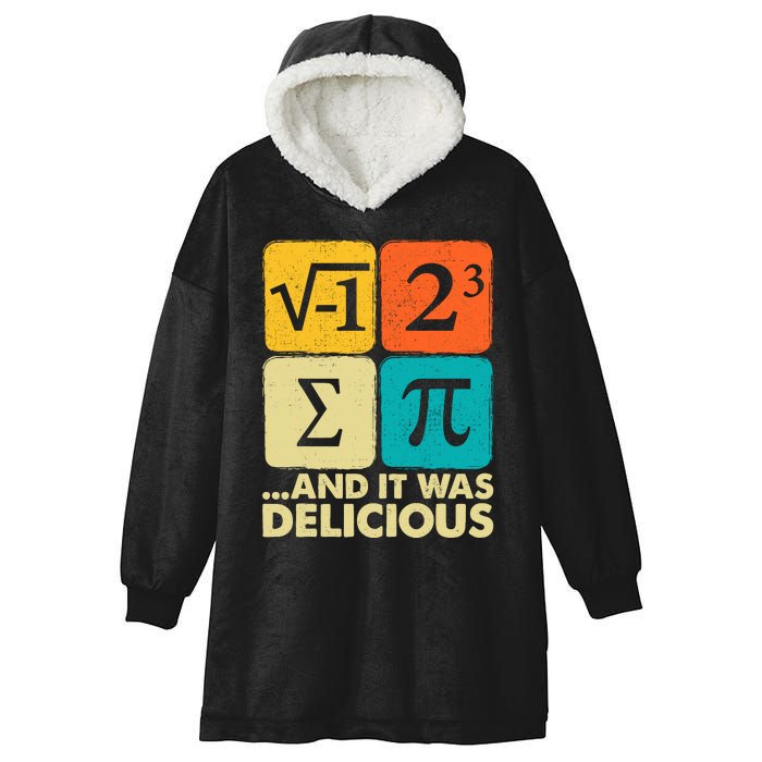 Funny Pi Day Math Pun Hooded Wearable Blanket