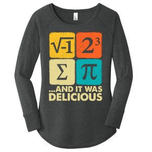 Funny Pi Day Math Pun Women's Perfect Tri Tunic Long Sleeve Shirt