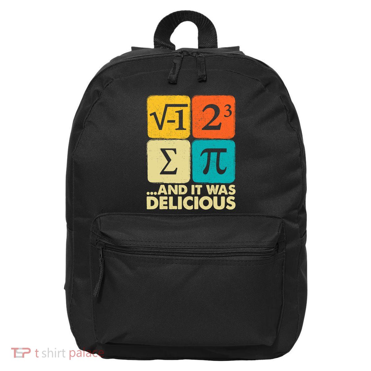 Funny Pi Day Math Pun 16 in Basic Backpack
