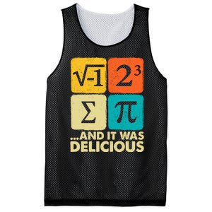 Funny Pi Day Math Pun Mesh Reversible Basketball Jersey Tank