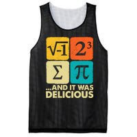 Funny Pi Day Math Pun Mesh Reversible Basketball Jersey Tank