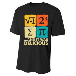 Funny Pi Day Math Pun Performance Sprint T-Shirt