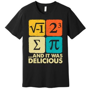 Funny Pi Day Math Pun Premium T-Shirt