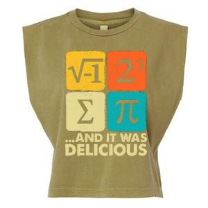 Funny Pi Day Math Pun Garment-Dyed Women's Muscle Tee