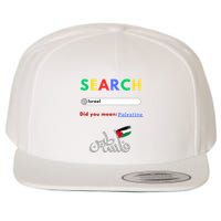 Free Palestine Did You Mean Palestine Wool Snapback Cap