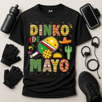 Funny Pickleball Dinko De Mayo Cinco De Mayo Cooling Performance Crew T-Shirt