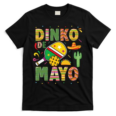 Funny Pickleball Dinko De Mayo Cinco De Mayo T-Shirt