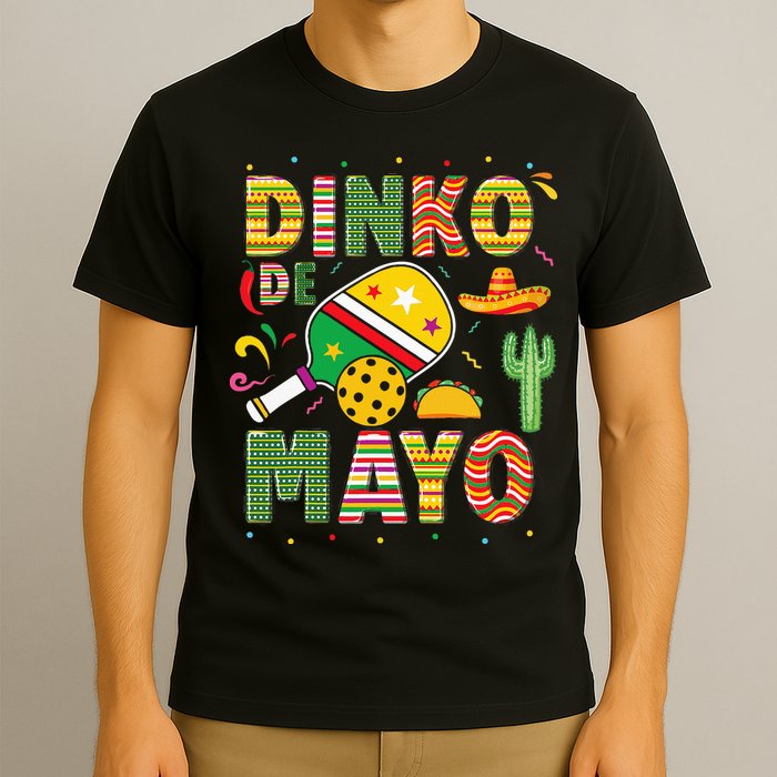Funny Pickleball Dinko De Mayo Cinco De Mayo T-Shirt