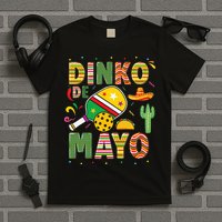 Funny Pickleball Dinko De Mayo Cinco De Mayo T-Shirt