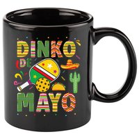 Funny Pickleball Dinko De Mayo Cinco De Mayo 11oz C Handle Ceramic Mug
