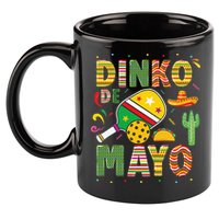 Funny Pickleball Dinko De Mayo Cinco De Mayo 11oz C Handle Ceramic Mug